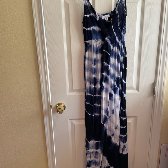 Boho Tie Dye Maxi Dress - Picture 4 of 6